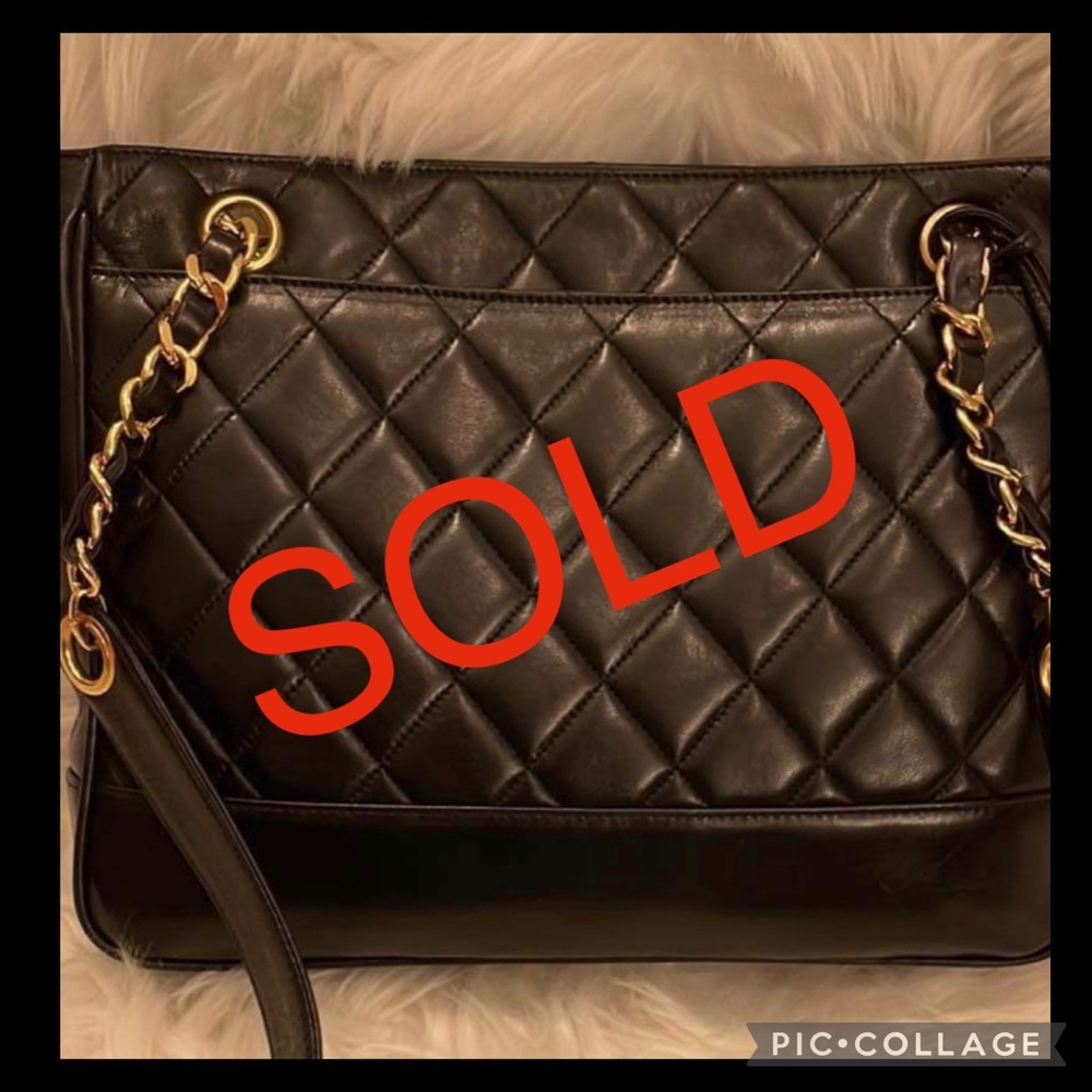 Chanel vintage tote